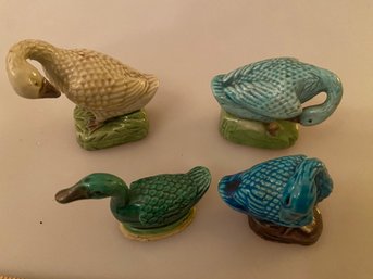 Four Miniature Ducks