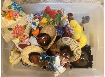Large Collection Of Dolls From Around The World