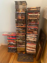 Large Lot Of DVDs About 125 Total