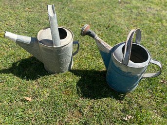 Vintage Metal Watering Cans