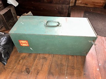 Green Wooden Mystery Box