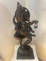 Good Luck Ganesh Brass Statue
