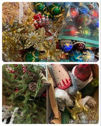 Lot Of Assorted Holiday Decor