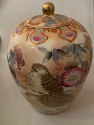 Covered  Bird Urn - China