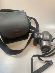 Olympus Is-20 Camera And Bag