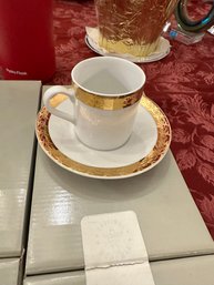 Lot Of 12 Espresso Cups And Saucers