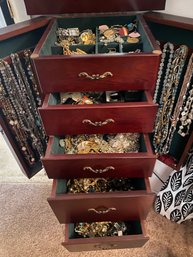 Large Collection Of Assorted Costume Jewelry