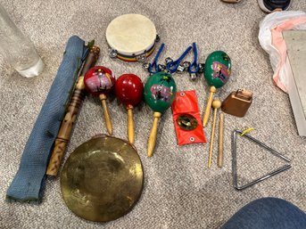 Lot Of Percussion Instruments