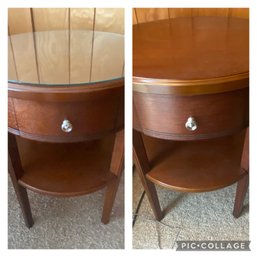 Pair Of MSE Round End Tables