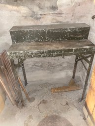 Old Metal Worktable