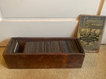 Early 1900s Stereoscopic Lantern Slides - Approx 95-100