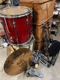 Drum Set, Yamaha & Tama With Sabian Cymbals