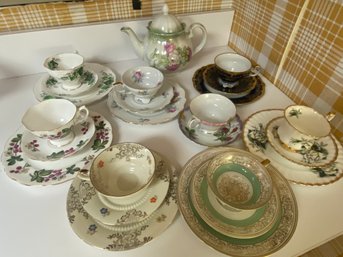 Assorted Tea Cup Sets - Royal Albert & More