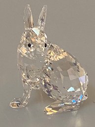 Swarovski Crystal Rabbit Signed