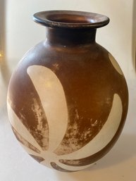Peruvian Pottery Vase Signed