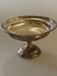 Sterling Footed Bowl Weighted