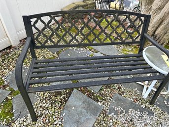 Cast Aluminum Garden Bench
