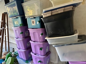 Lot Of Approximately 22 Bins.
