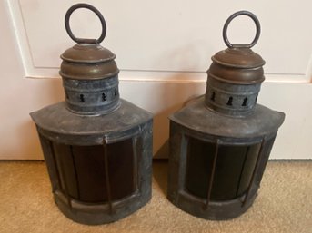 Antique Ship Lanterns
