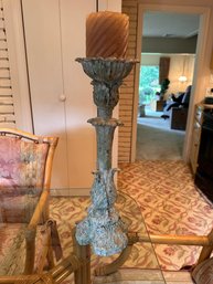 Rustic Candle Holder