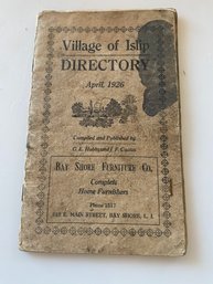 1926 Village Of Islip Directory