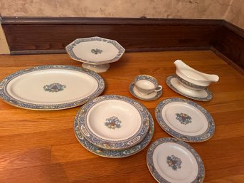 Lot Of Lenox China 'autumn' Service For 12 With Service Pieces