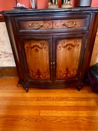 Decorative Marquetry  Cabinet