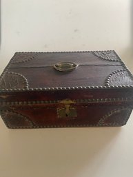 Antique Box Ca 1824 With Handwritten Note