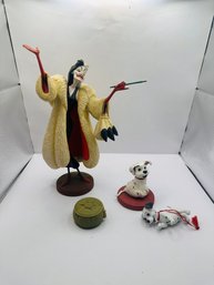 Disney 101 Dalmations Figurines. 4 Pieces