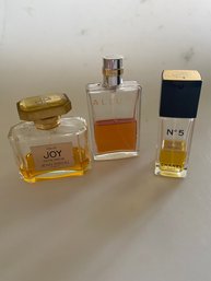 Vintage Perfume Chanel No 5, Joy, Allure