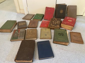Lot Of Antique Books