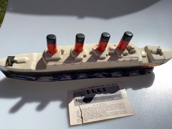 O.B.R. Transportation Series Titanic Decanter