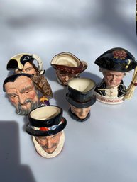 Lot Of 6 Royal Doulton Character Mugs