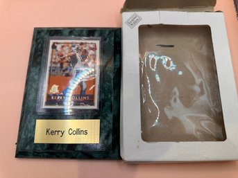 Kerry Collins Sports Card