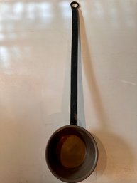 Vintage Large Brass Ladle Cup