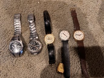 Lot Of Watches Including LIRR Watch