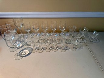 Lot Of 24 Assorted Glassware - Some Vintage