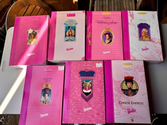Lot Of 7 NIB Barbies The Great Eras Collection