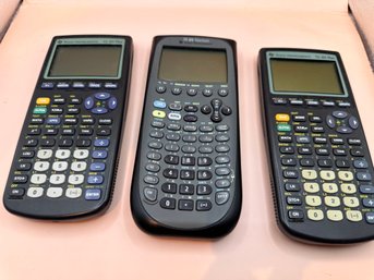 Texas Instruments Calculators (3)