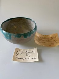 Benedict Pottery Bowl