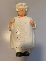 Vintage Chef Grocery List Holder