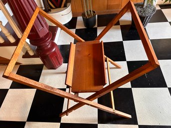 Mid Century Folding Print Rack