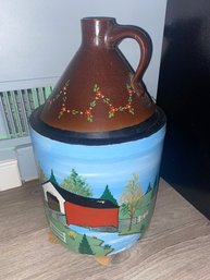 Handpainted Jug