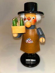 Steinbach Incense Smoker Brewmaster Germany Beer Volkskunst