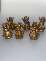 Set Of 6 Christmas Angels