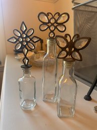 Lot Of THREE Decorative Bottles