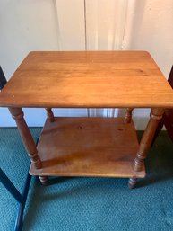 Small Wooden Side Table.