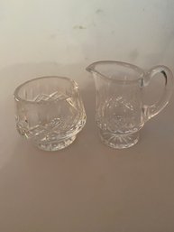 Waterford Crystal Sugar & Creamer