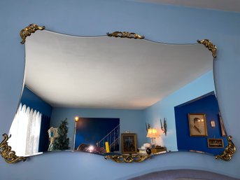 Large Ornate Wall Mirror