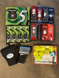 Lot Of Golf Balls, Laser Link